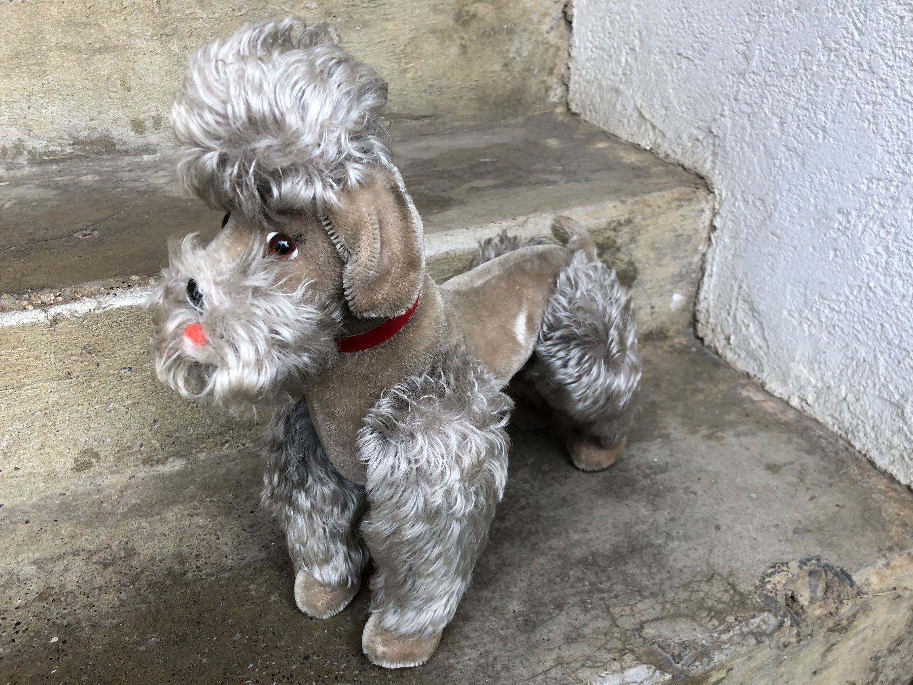 Figuren: Königspudel hund alt beweglich Steiff – Gebraucht aus Reinach AG von rares75 1