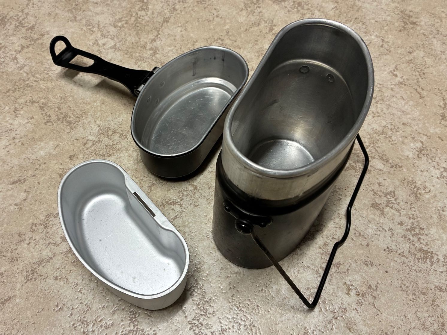 Set di piatti: Militär Gamelle / Feldflasche – Usato da Horw venduto da adler65 3