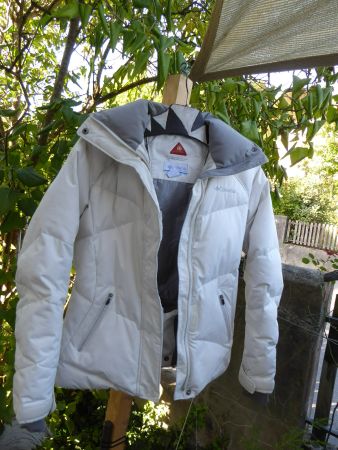Snowboardjacke Columbia Gr. XS  beige Winterjacke