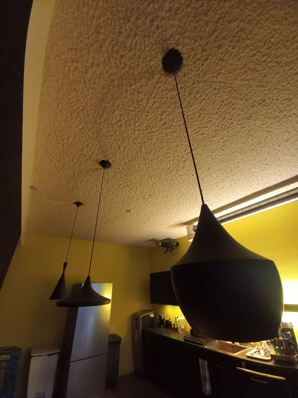Lampadari & plafoniere: Set aus 3 Tropfendesign Schwarze Hängelampe – Usato da Zürich venduto da ver_5cjl 4