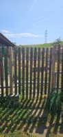Holzzaun Gartenzaun Holzelemente massiv gut erhalten