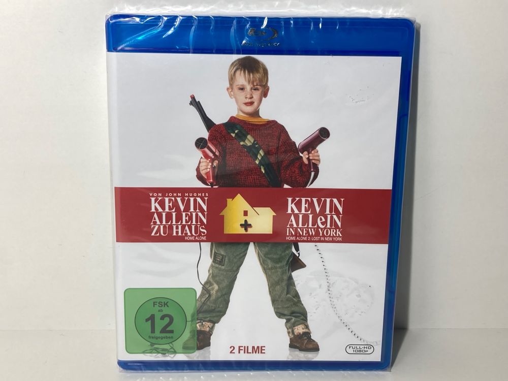 Kevin allein zu Hause & Kevin allein in New York Blu Ray OVP Kaufen