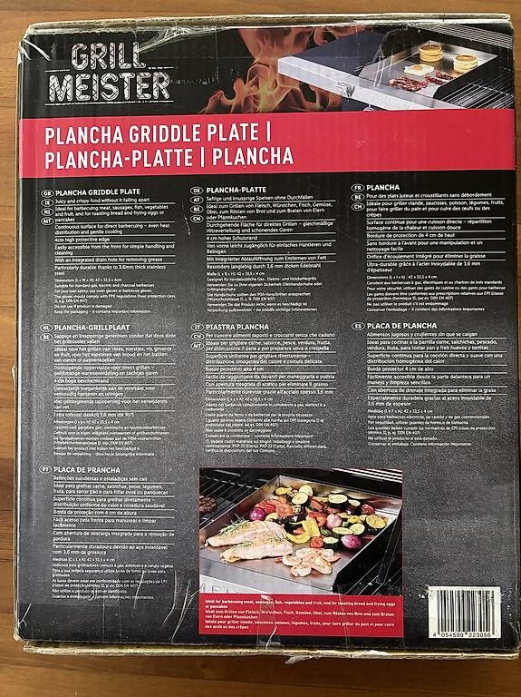 Griglie: Grill Plancha-Platte – Nuovo e nell'imballaggio originale da Winterthur venduto da frenki10 1