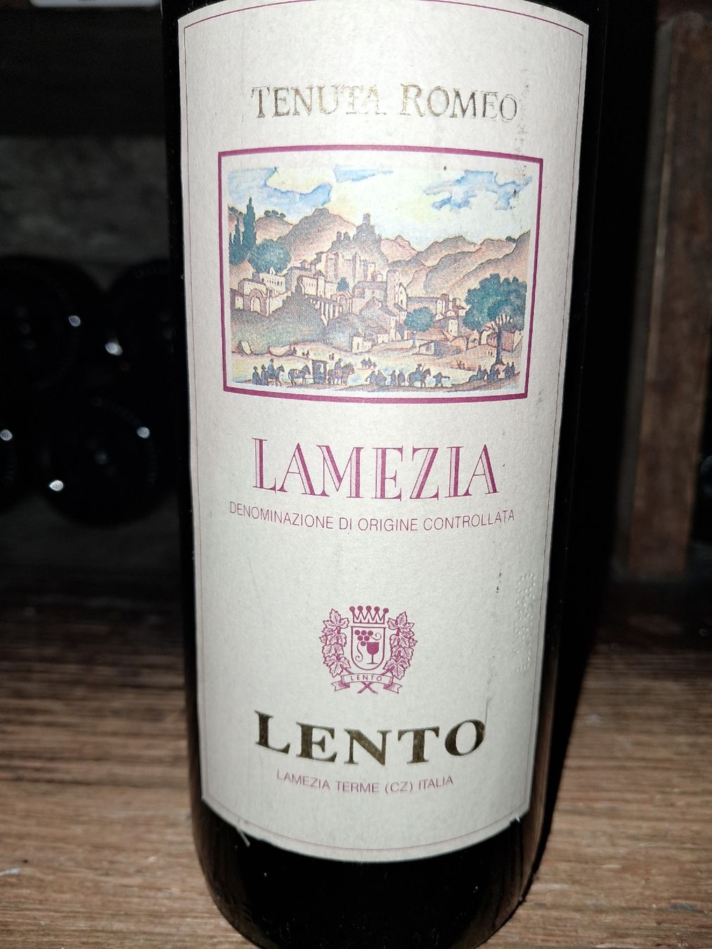 Vino: Lamezia Cantine Lento 1998 – Nuovo e nell'imballaggio originale da Le locle venduto da juliensaran