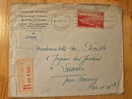 MONACO - Ministère d'Etat 1.VII.1939 18h30 vers Nancy 2.7.39