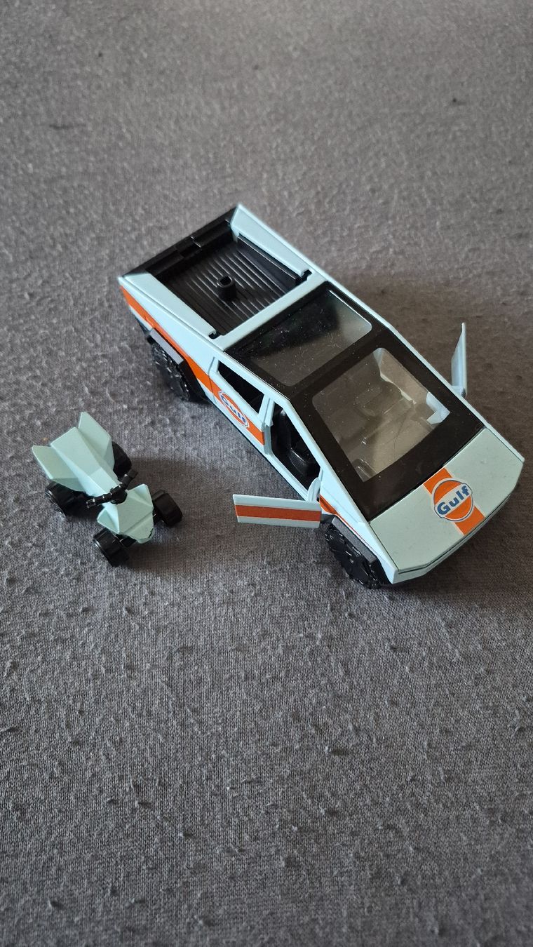 Tesla Modellautos: Tesla Cypertruck Gulf – Neu (gemäss Beschreibung) aus Jona von Rdiaz77 2