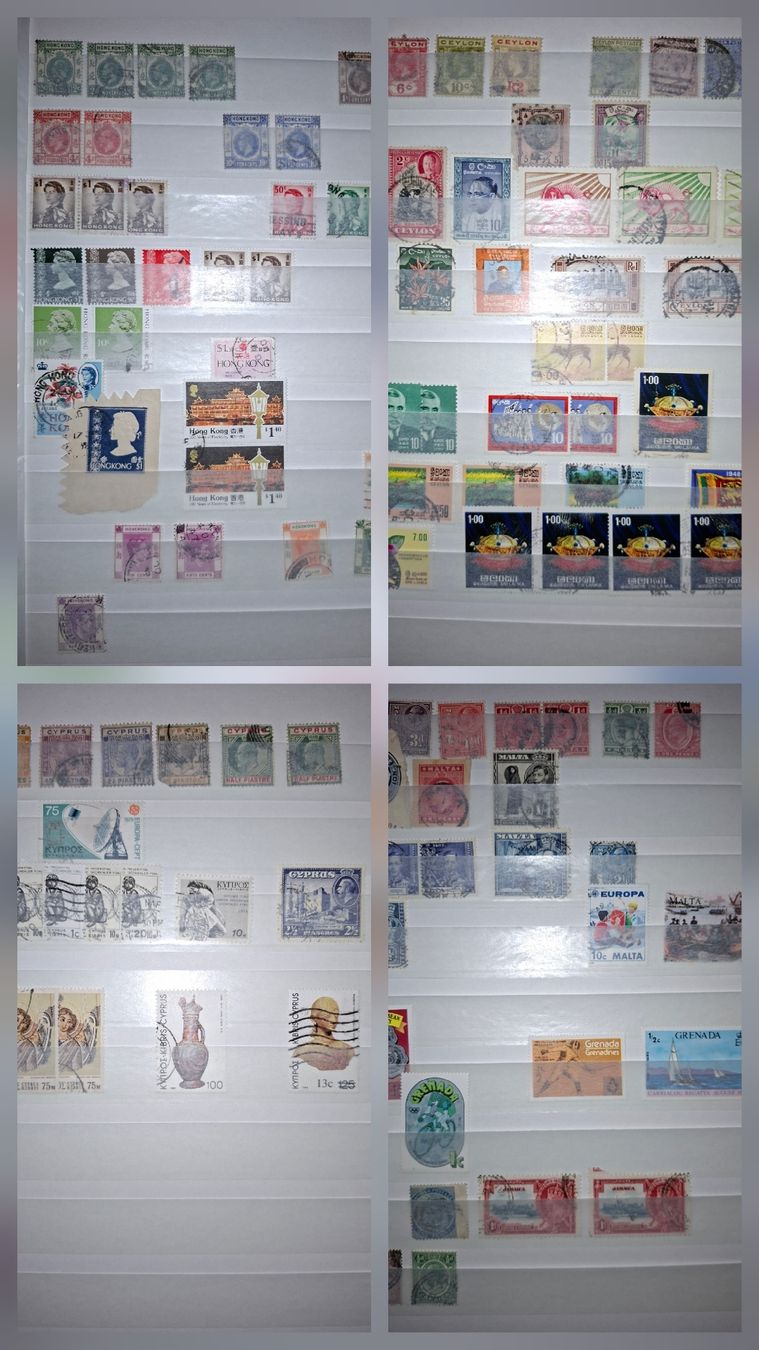 Alle Briefmarken: Diverse Briefmarken Ausland – Gebraucht aus Balgach von SIMEON27 5