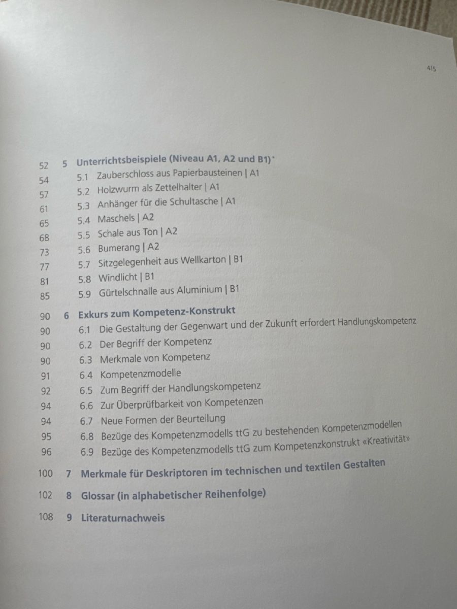 Livres: Handlungskompetenz Technisches und Textiles Gestalten Buch – Neuf (Voir description) à Bern par Ibizaflow 3