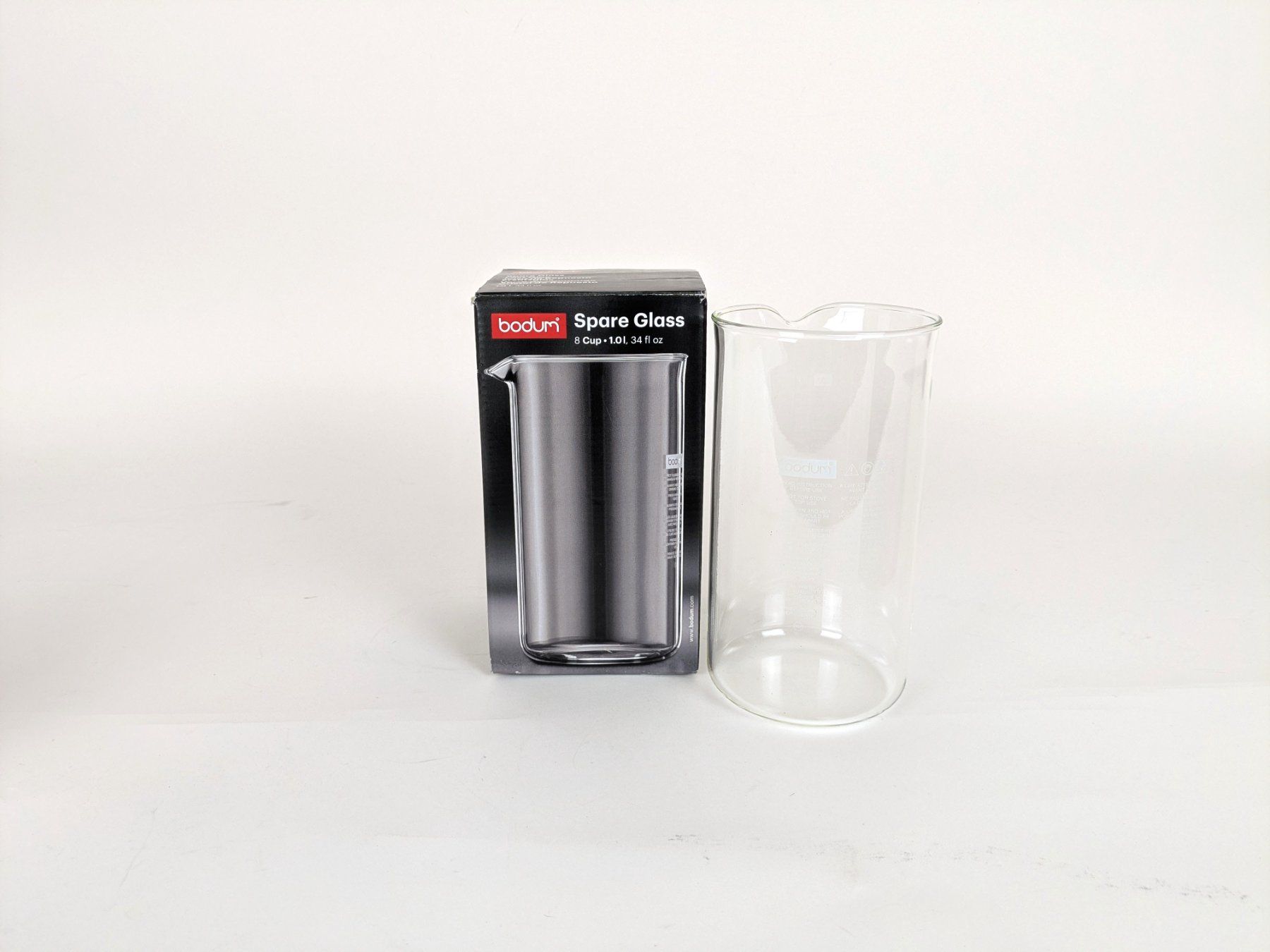 Bodum Bicchieri: BODUM Ersatzglas 1 Liter – Nuovo (secondo la descrizione) da Thun venduto da Restwert_Thun 3