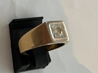 Ring Gelbgold/Diamant 18 Karat , 9,6 gr