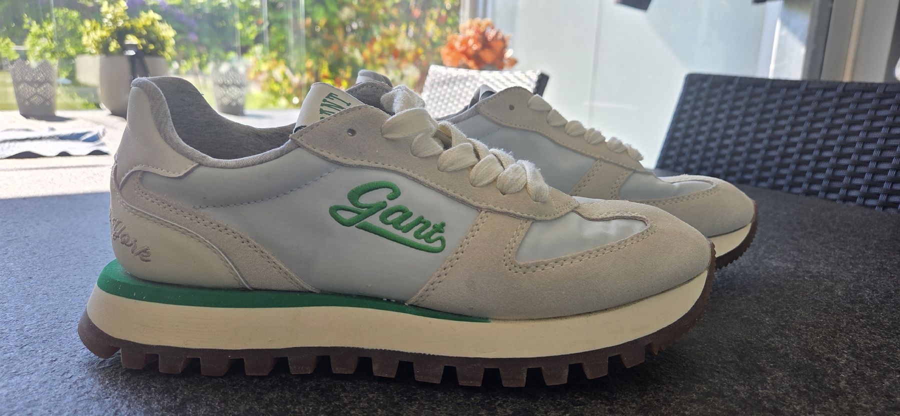 Gant Scarpe da donna: GANT Caffay Sneaker in Off-White/Green. – Nuovo (secondo la descrizione) da Belp venduto da mar_wyp6 1