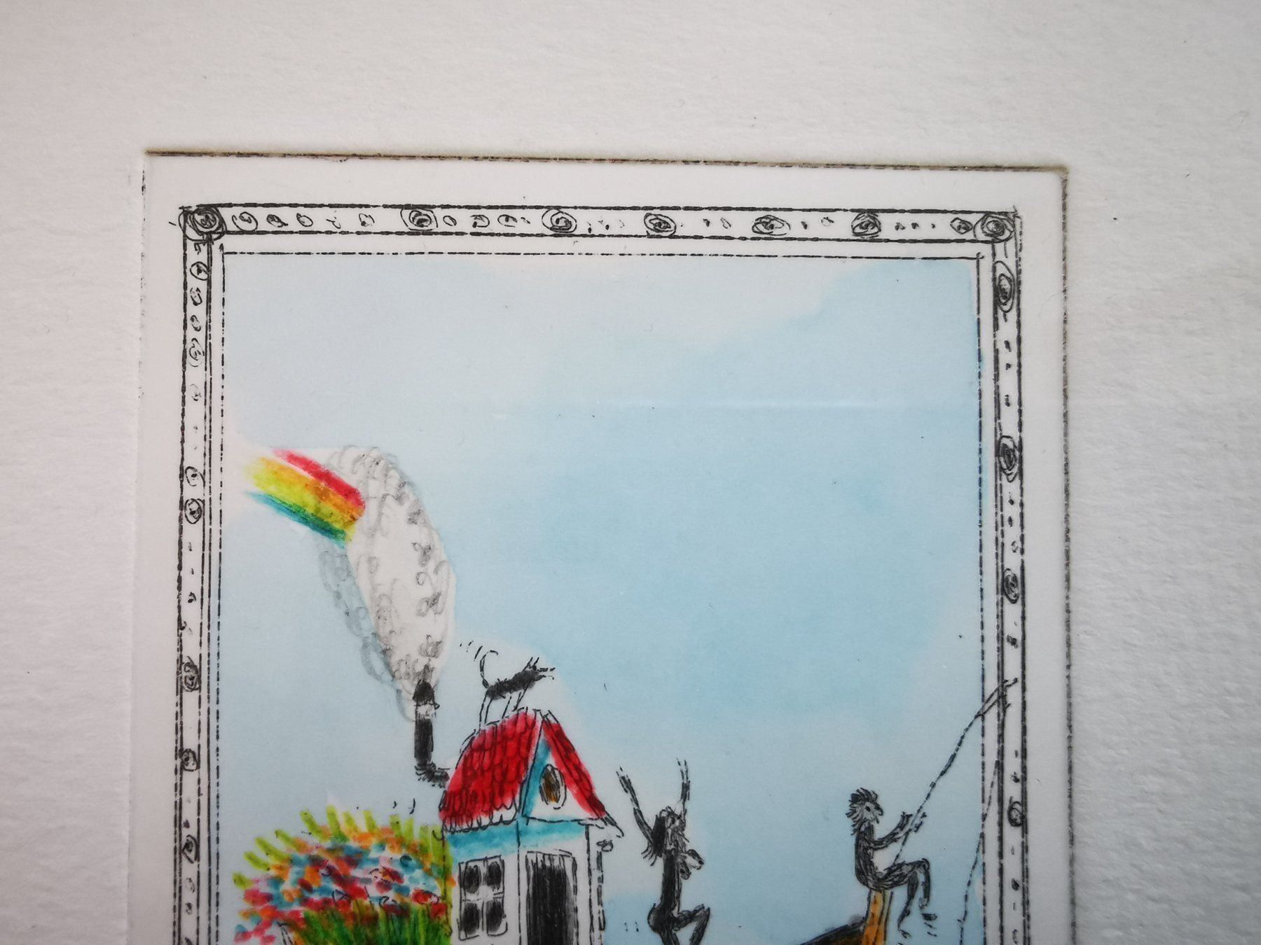 Poster & Bilder: Walter W. Leutheuser Radierung Nr. 10/50 – Neu (gemäss Beschreibung) aus Zürich von Rolup 3