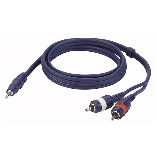 Cavi: DAP Jack Mini Stereo zu 2 x Cinch Kabel 150cm – Nuovo e nell'imballaggio originale da Däniken SO venduto da Profog1 1