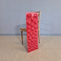 Vintage Tretmassage-Platte Reflexzonen Trema Platte Zurzach