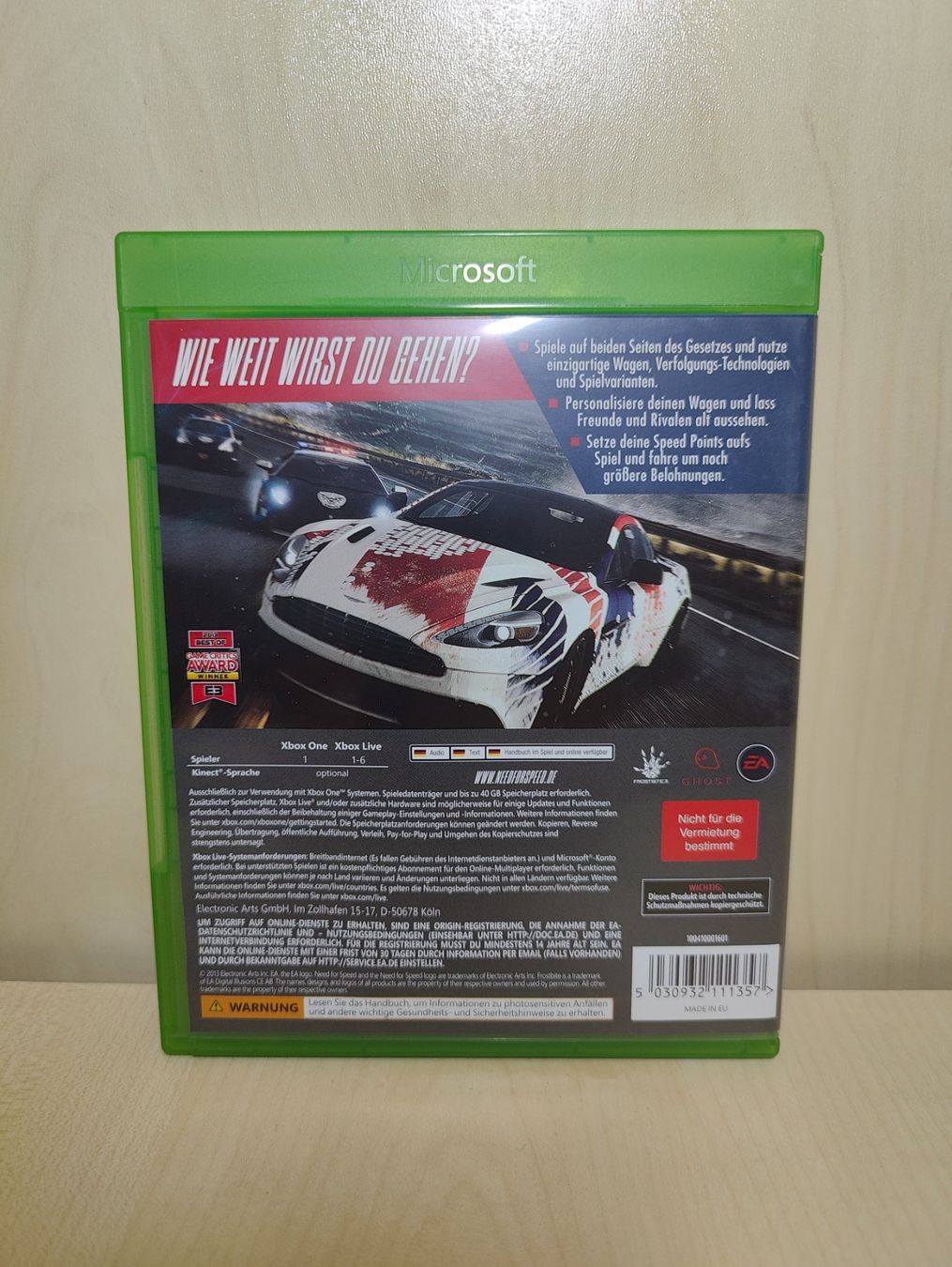 Microsoft Giochi: Need for Speed Rivals Xbox One – Usato da Sulgen venduto da WhiteWolf3 1