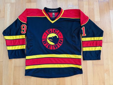 2012 Signed Knoah Hockey Jersey SC Bern #91 Tavares Sz M