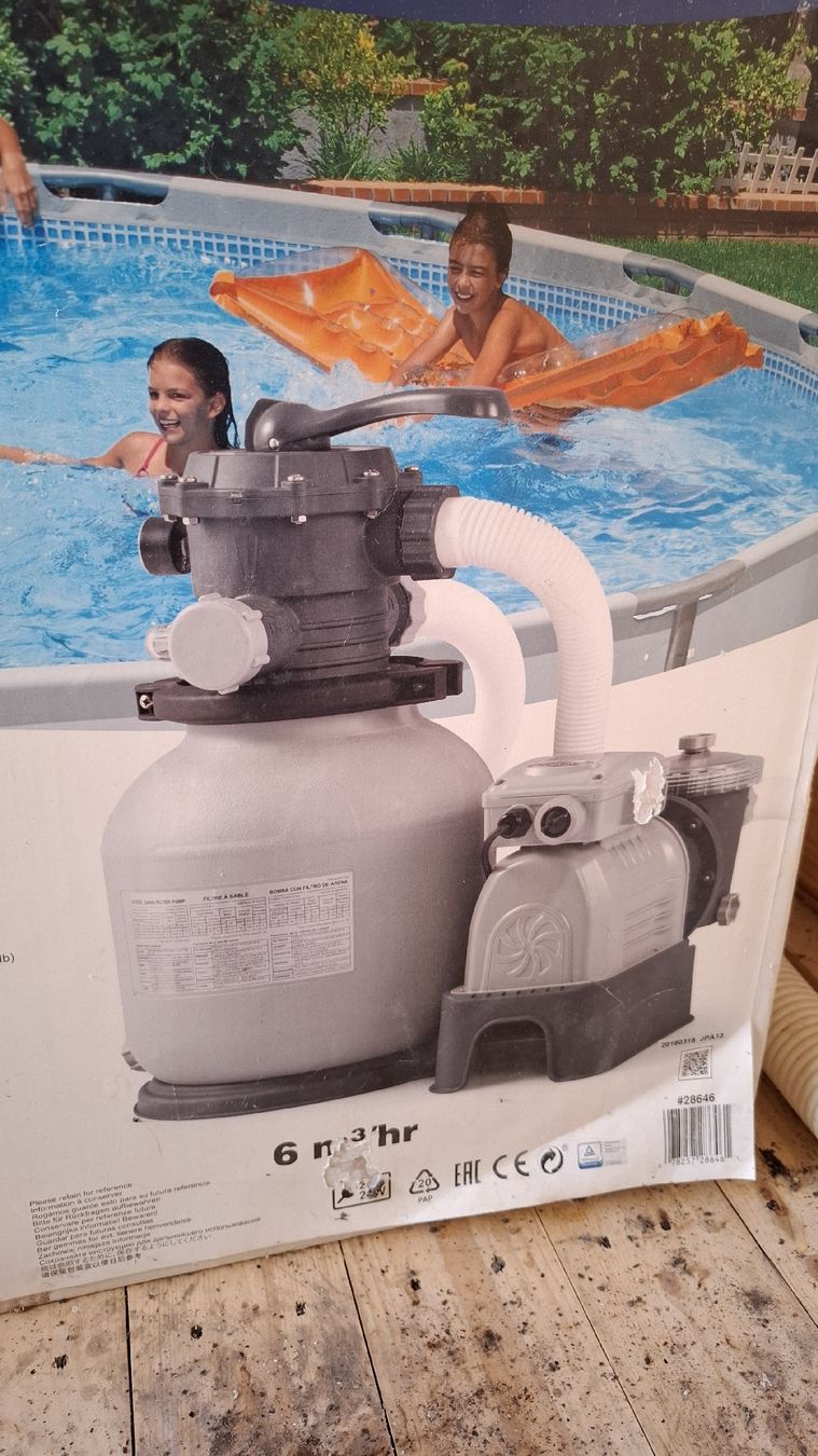 Intex Piscine: Aussenpoolanlage komplett – Usato da Künten venduto da Rocchi71 7