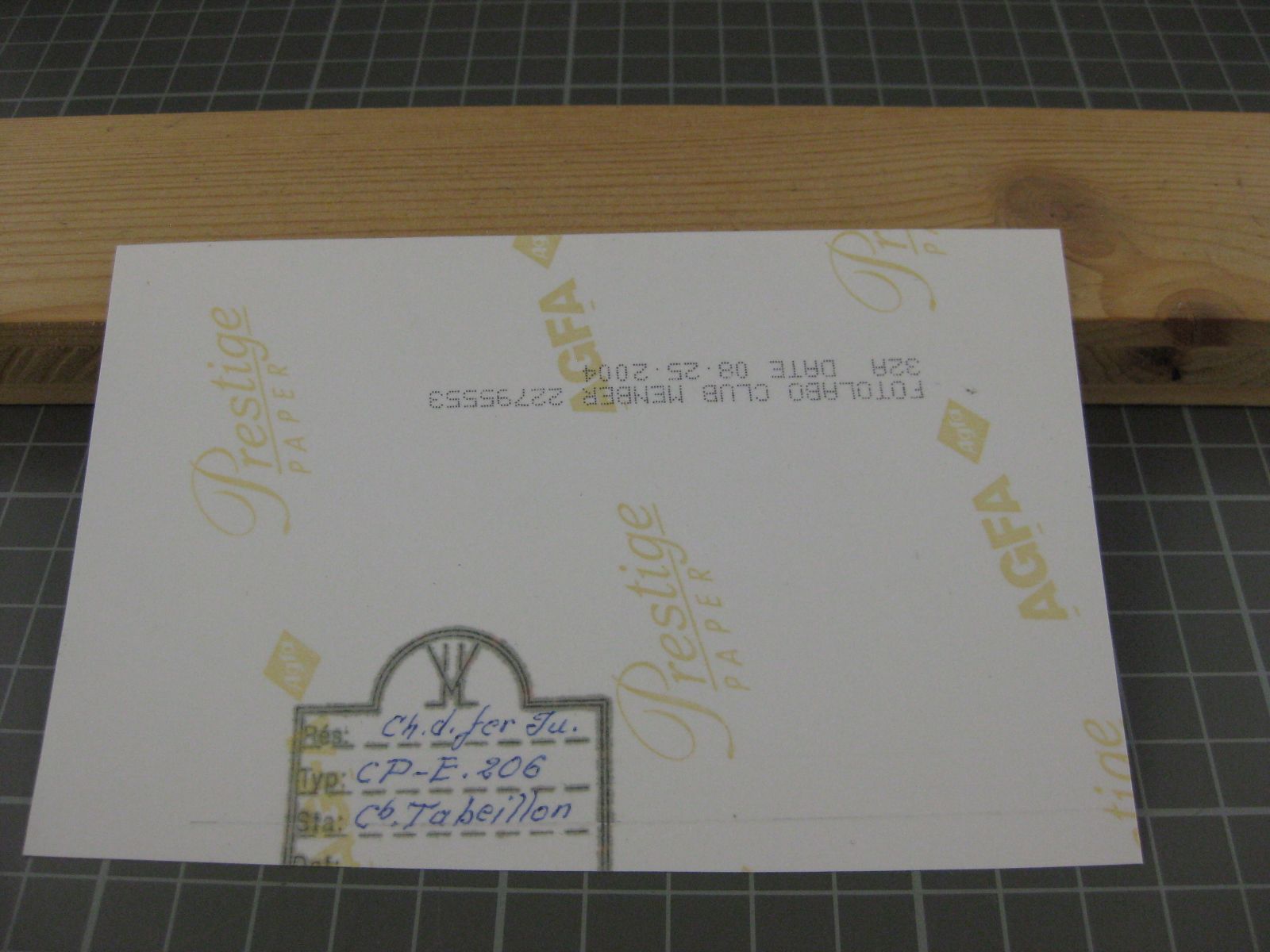 Cartoline postali: Echtfoto Combe Tabeillon mit Zug – Nuovo (secondo la descrizione) da Malters venduto da Marosko 1