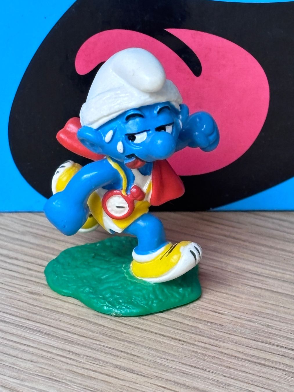 Schleich Figuren: Schlumpf Supersportler – Gebraucht aus Lyss von Duckszone