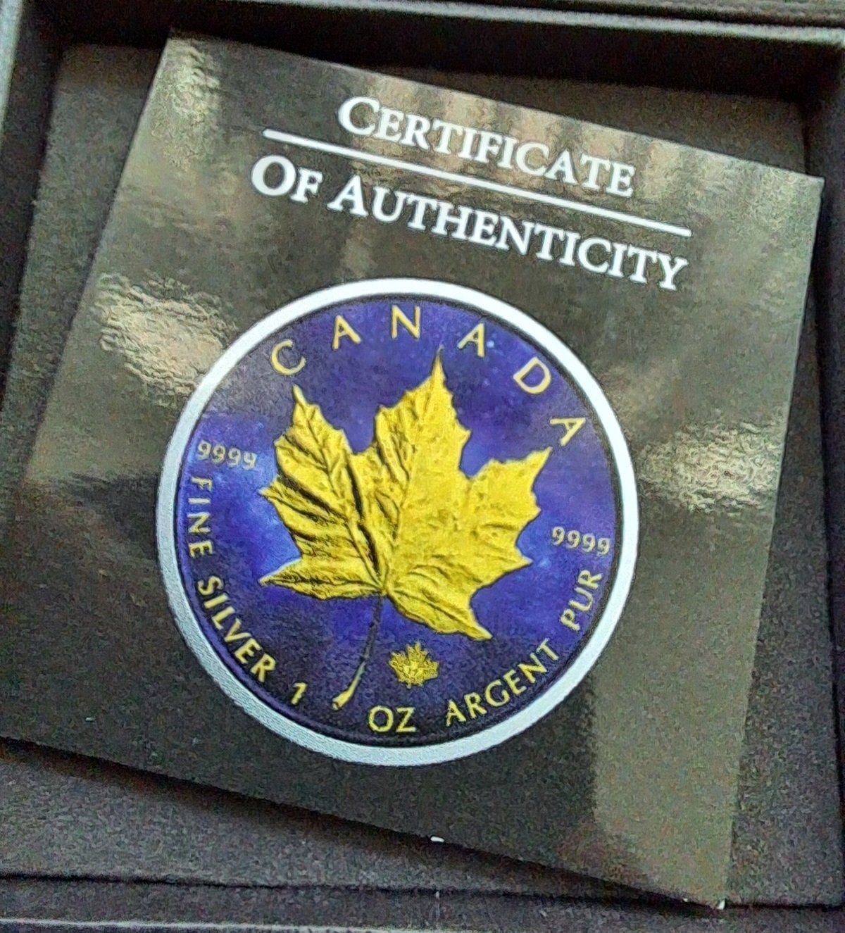 Tutti le monete: 1 OZ Silber Maple Leaf 2017, Auflage: 100 Stk – Nuovo (secondo la descrizione) da Weinfelden venduto da shopping-island 2
