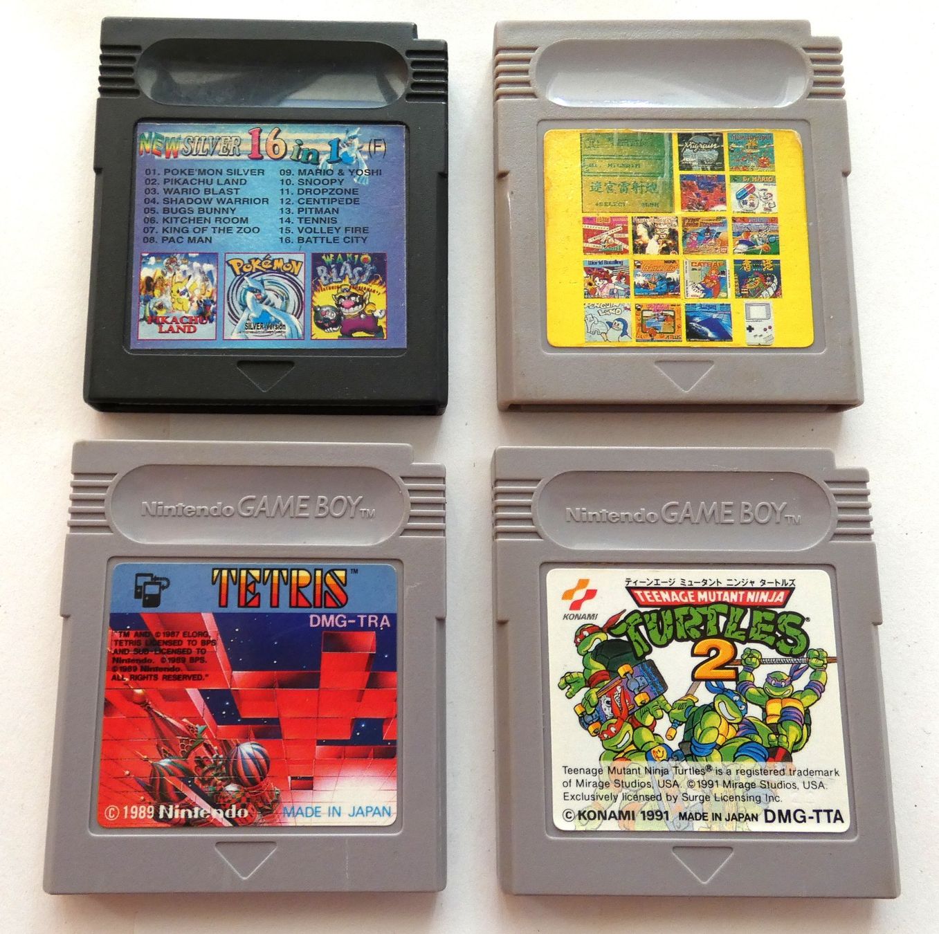 Nintendo Giochi: Nintendo Gameboy - 4 Spiele – Usato da La Sarraz venduto da classicworldcoins