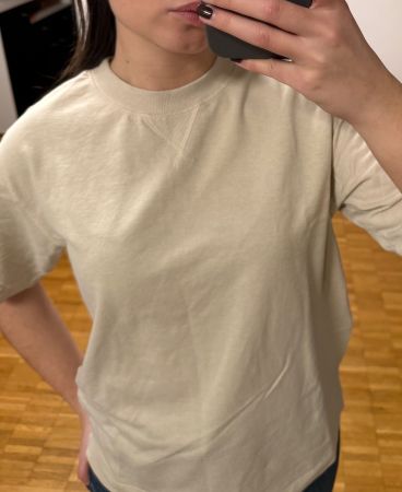 T-shirt H&M beige taille S - état neuf