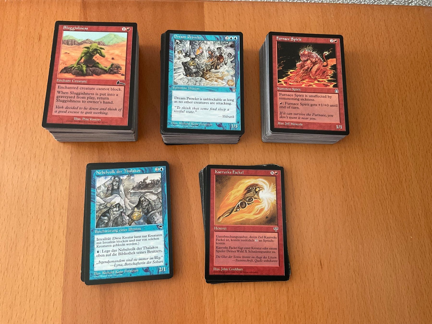 Magic The Gathering Sammelbilder & Trading cards: Magic the Gathering - Mirage / Tempest / Urza Cycle Paket – Gebraucht aus Oberarth von jan_w5b6