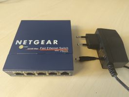 Switch Ethernet Netgear FS105 5 ports - neuf