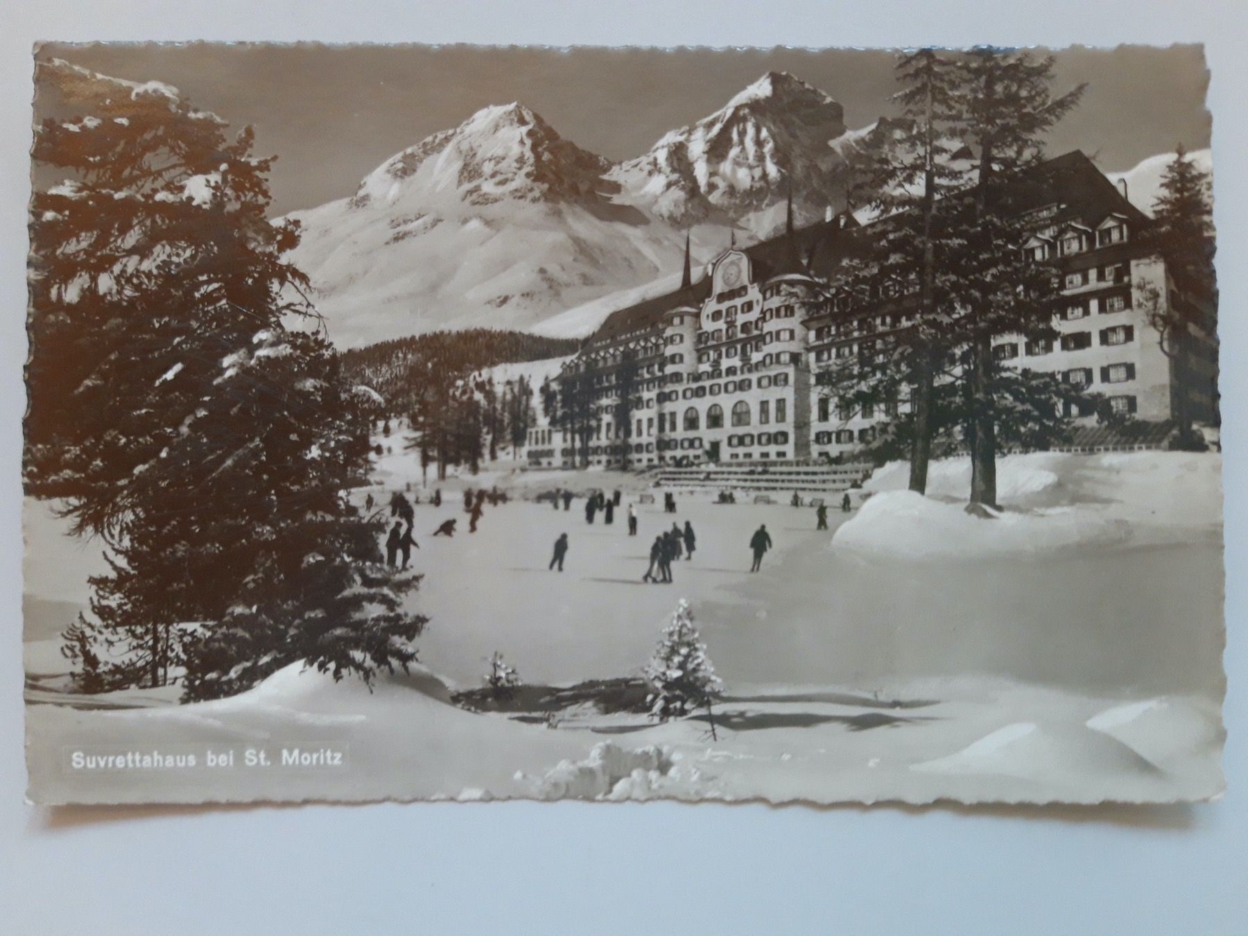 Cartoline postali: Suvrettahaus bei St. moritz – Usato da Sargans venduto da nicsam1815