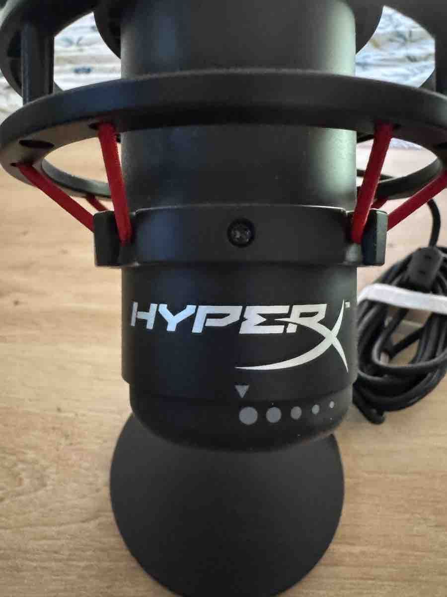 Hyperx Microphones: Mikrofon HyperX schwarz – Neuf (Voir description) à Zürich par lucas_04 2