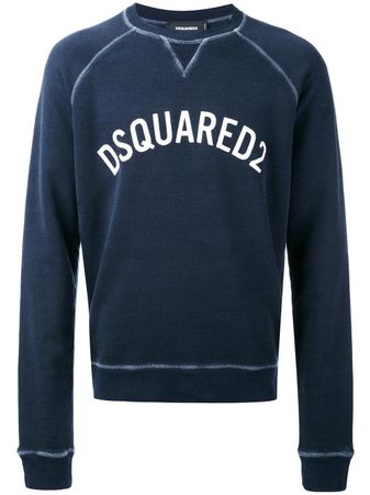 Dsquared2 logo printed sweatshirt Sz L