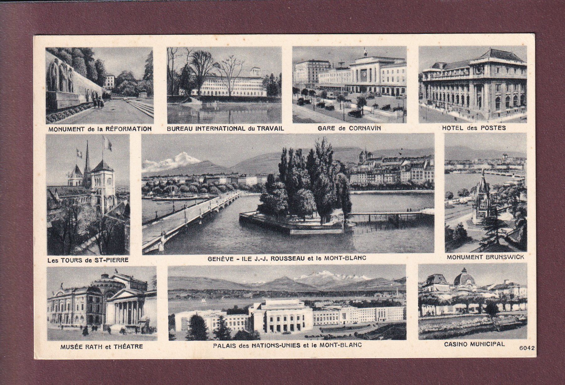 Cartes postales: GENEVE - 10 images – D'occasion à Pully par nicecards