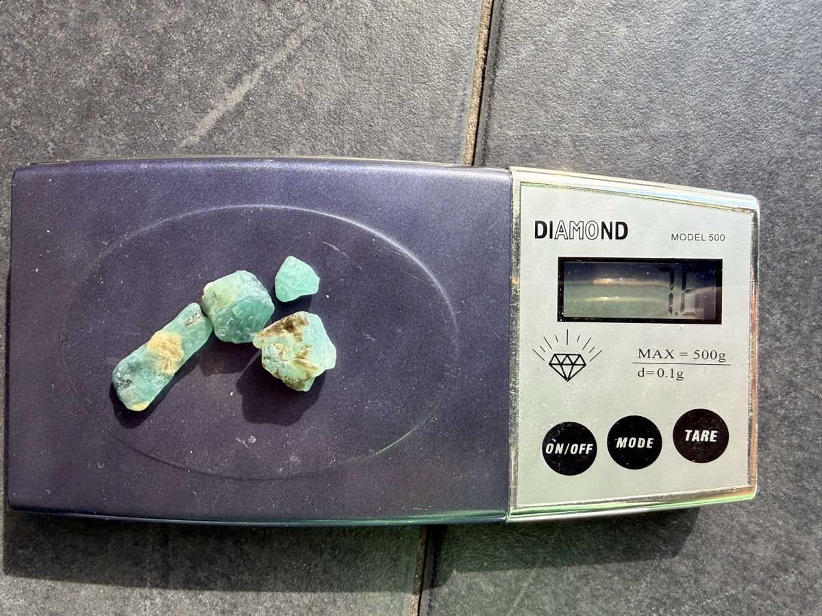 Mineralien & Heilsteine: Grandidierite 38ct – Neu (gemäss Beschreibung) aus Oberhof von RealStone 7