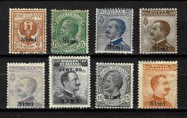 Top 1912-1922 Italien Besetzung Egeo (Simi) /*