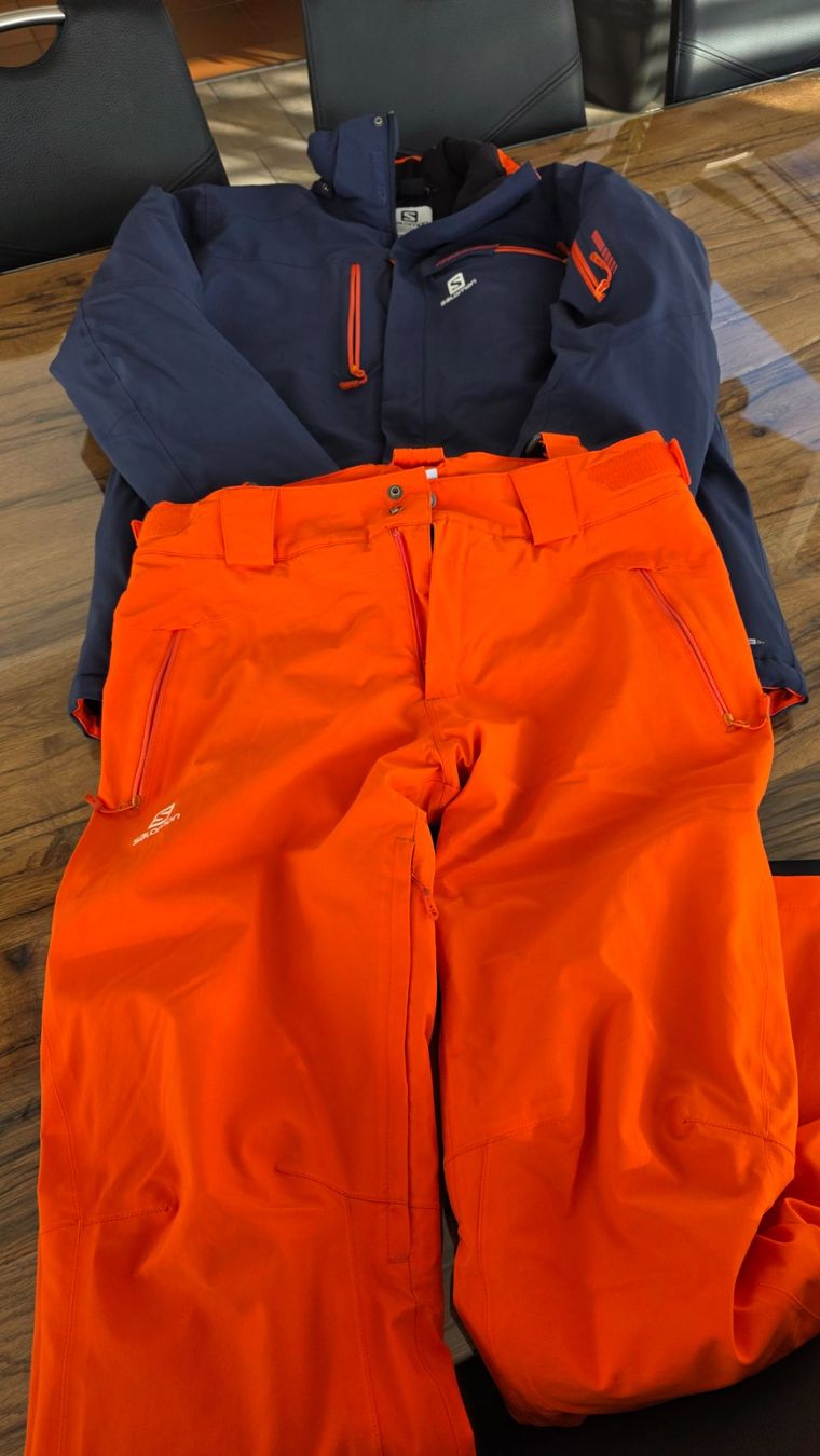 Salomon Anzüge: Ski-Jacke und Ski-Hose – Gebraucht aus Deitingen von Meisters6