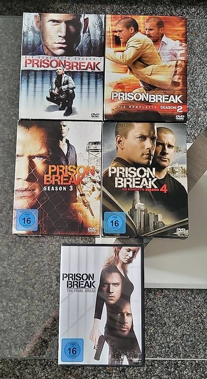 Tutti i DVDs: Prison Break  komplette Serie inkl. Final Break auf DVD – Usato da Bichwil venduto da hercules.91