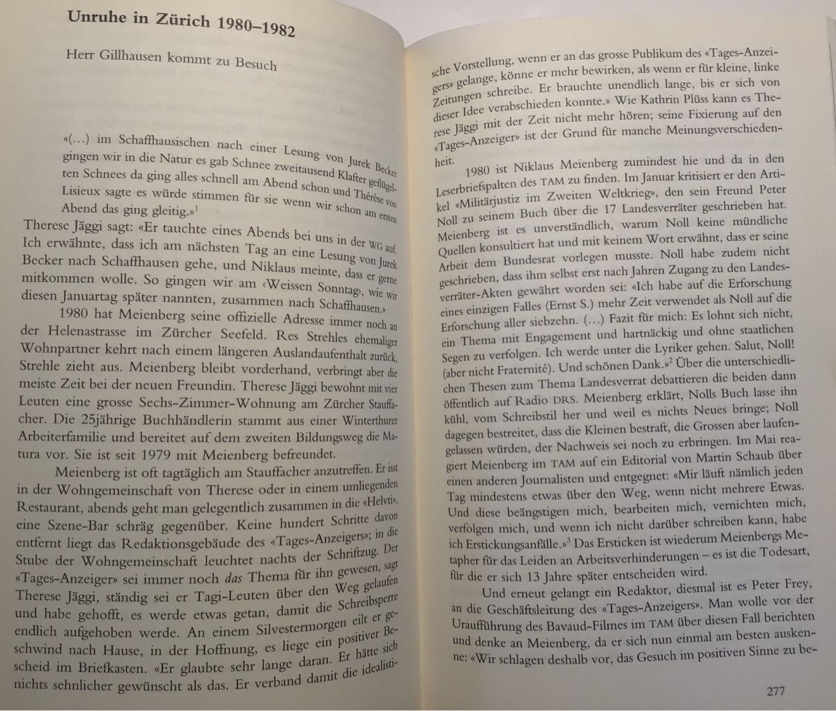 Libri: Niklaus Meienberg - Lebensgeschichte – Nuovo (secondo la descrizione) da Ennetbaden venduto da Nab2012 5