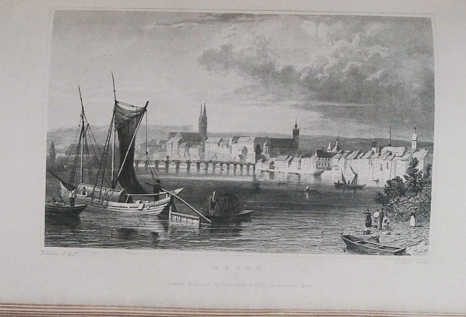 Bücher: Tombleson Upper Rhine mit 69 Ansichten 1836 – Gebraucht aus Rafz von booksell 3
