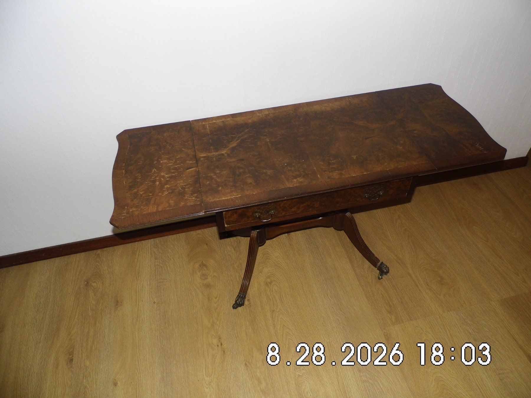 Tavoli: Sofa Table mit Schublade auf Rollen – Usato da Thun venduto da seehecht49 1