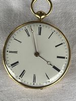 Belle Montre de poche ancienne en or