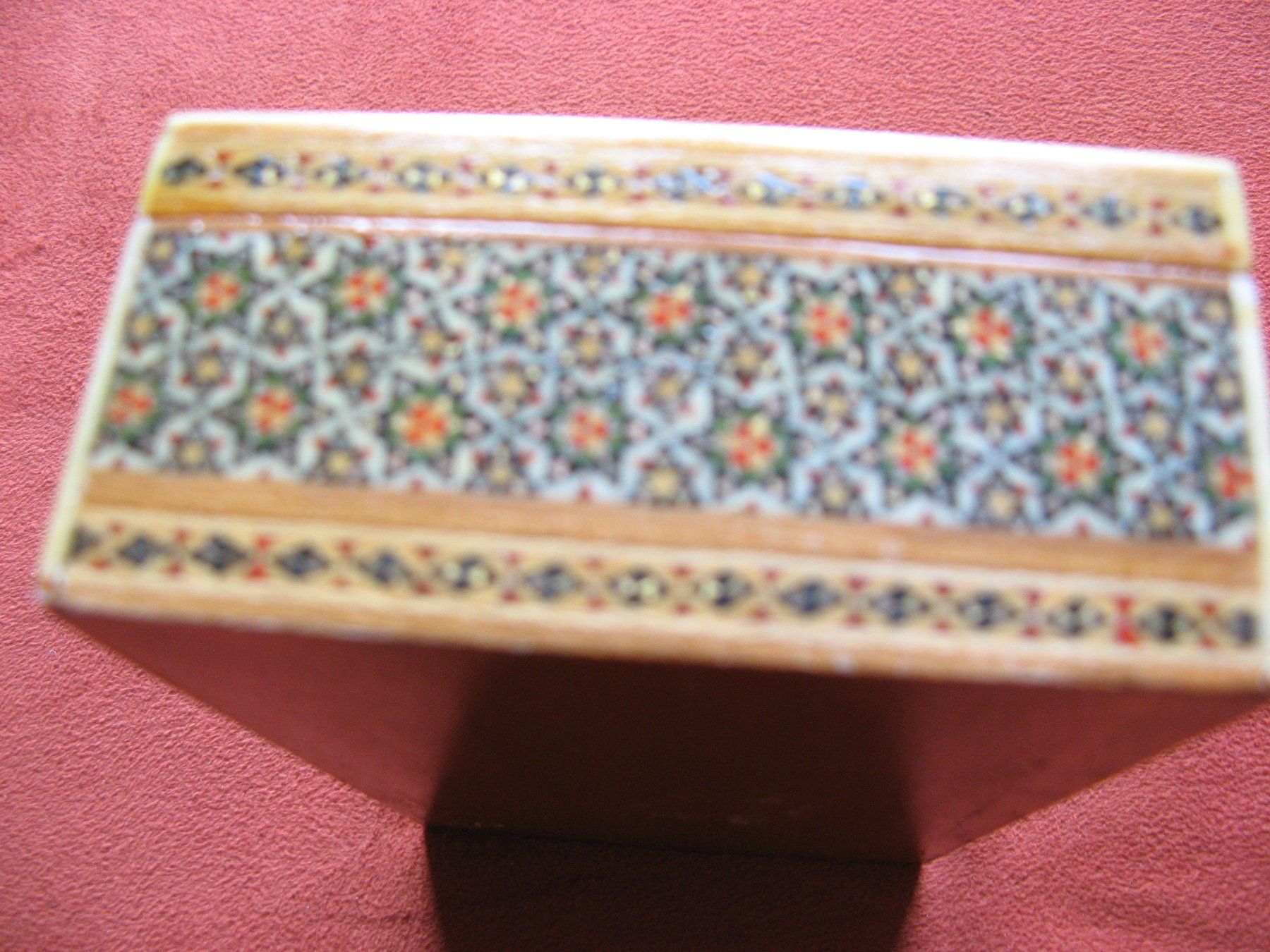 Dosen: Schmuck Schatulle mit Mosaik-Intarsien – Gebraucht aus Zürich von apil 3