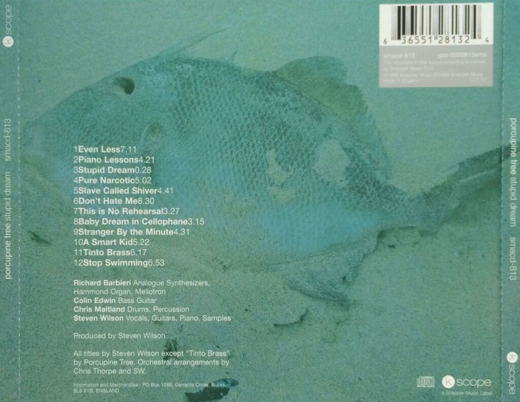 CD: PORCUPINE TREE - STUPID DREAM – Usato da Bottens venduto da hotter-than-hell 1