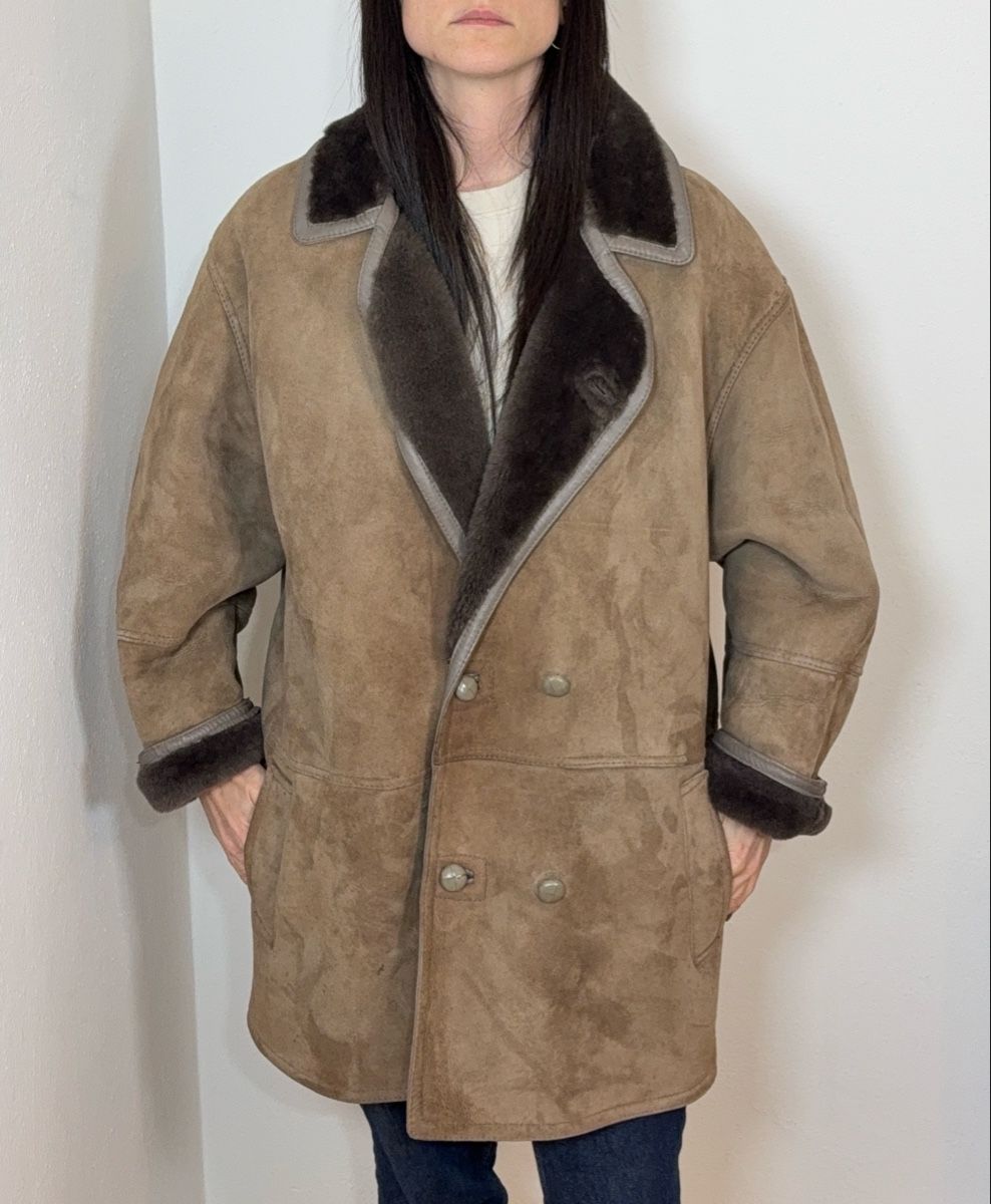 Giacche: Original shearling coat winter coat montone – Usato da Lugano venduto da TheUniversalClothing