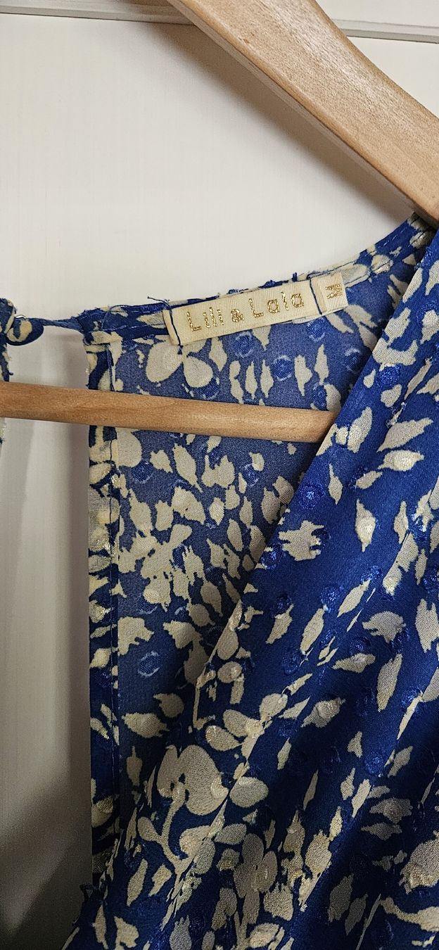 Vestiti: gemustertes Sommerkleid mit raffiniertem Rücken – Usato da Hüttlingen venduto da Thurgi85 6