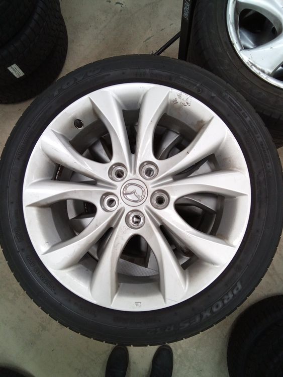 Original Mazda 3 Alu Sommer Kompletträder | Kaufen auf Ricardo