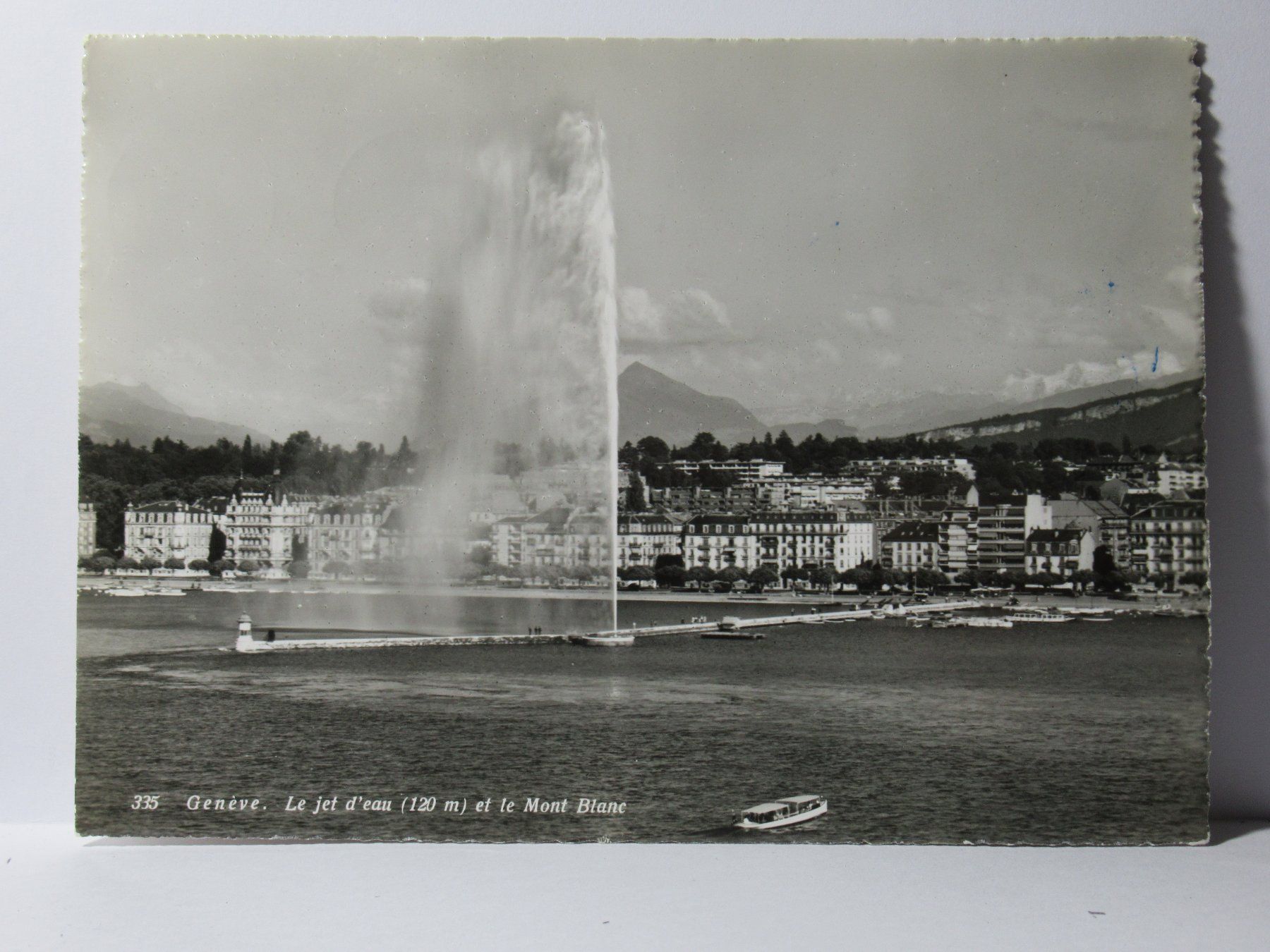 Ansichtskarten: Genève  1956 – Gebraucht aus Grenchen von Bluemchen1900