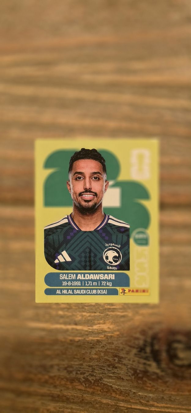 Panini Sammelbilder & Trading cards: Panini KSA 16 Salem Aldawsari – Neu (gemäss Beschreibung) aus Stäfa von Espresso_Macchiato
