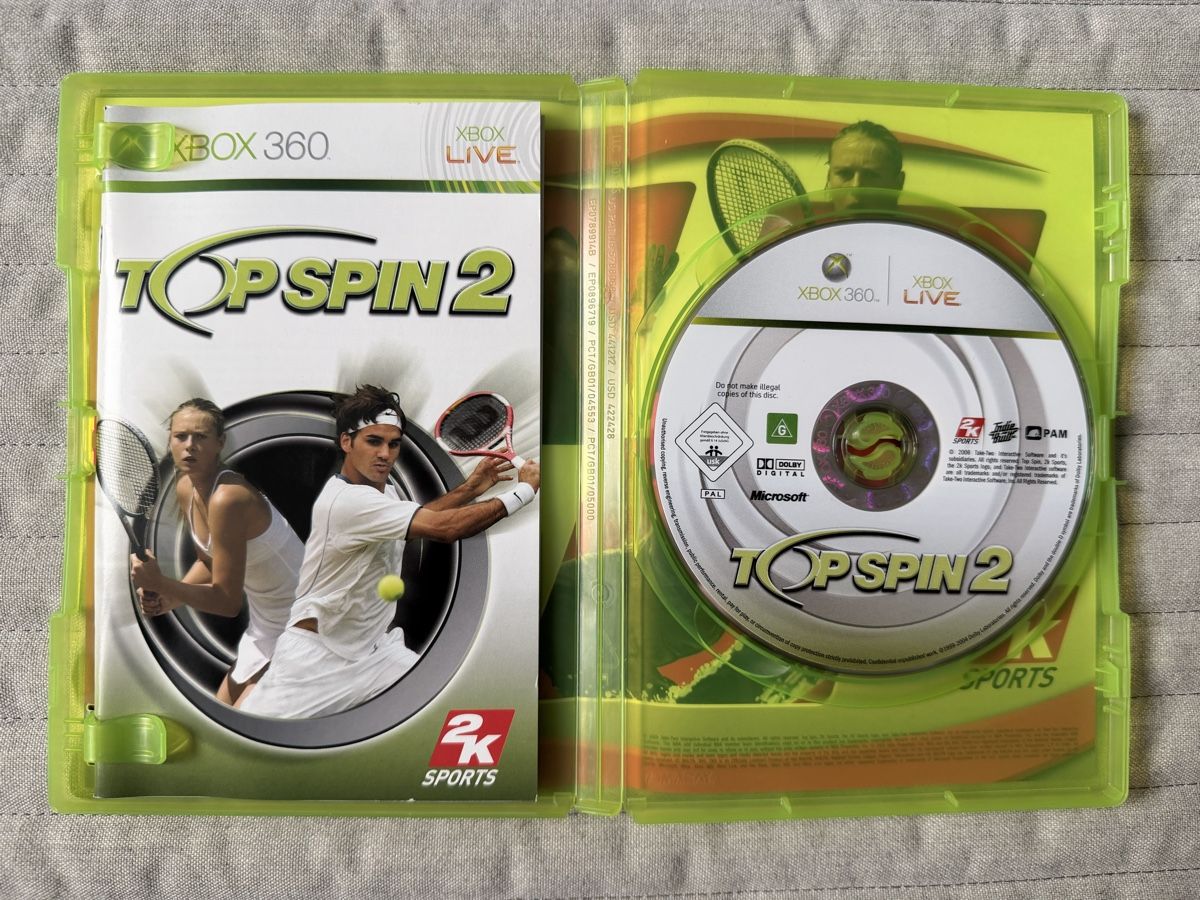 Microsoft Giochi: Topspin 2 für Xbox 360 – Usato da Thunstetten venduto da Virus_33 1