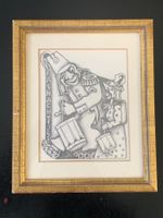 Fasnachtsbild Basler Plakette 1951