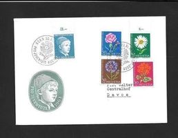 FDC Pro Juventute Serie 1963 J200L - 204L ET Bern 30.11.1963